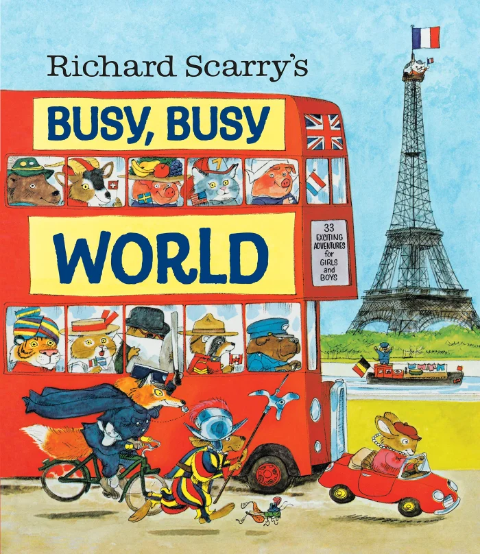 Richard Scarry's Busy, Busy World, anglická kniha