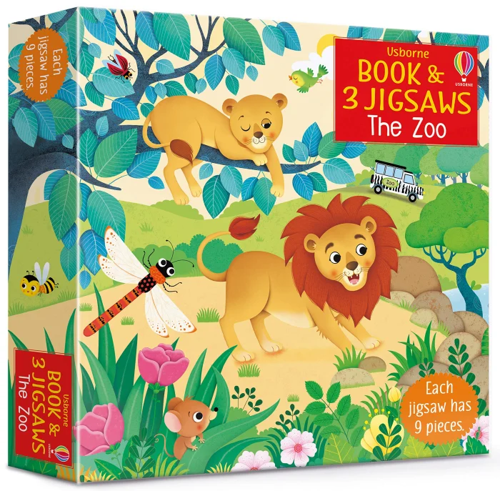 The Zoo (3x9ks), puzzle + kniha