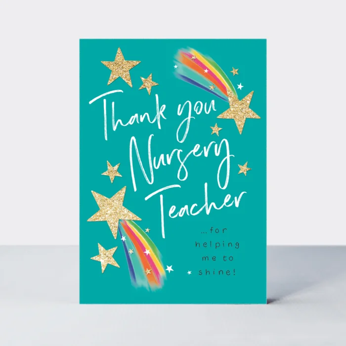 Thank You Nursery Teacher/Stars (BRIGHT06), prianie
