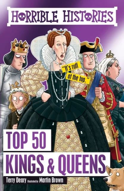 Top 50 Kings and Queens, anglická kniha