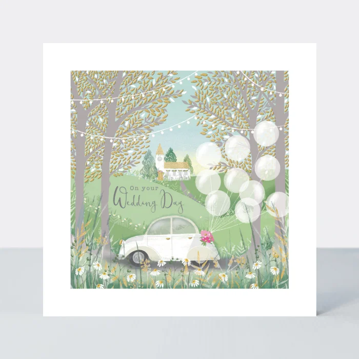 Wedding Day Car & Church (GAL12), prianie