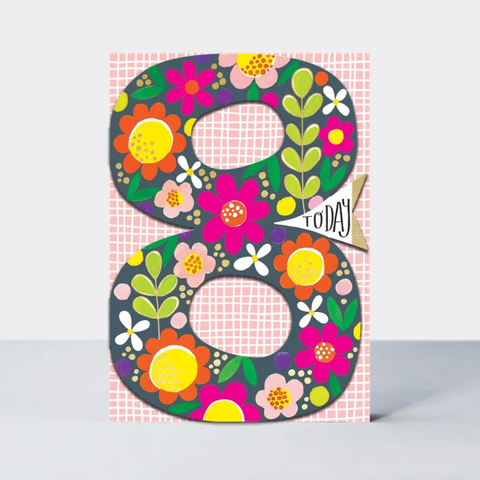 Age 8 Girl/Floral (DIT15), prianie