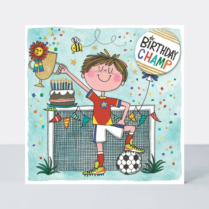 Birthday Champ/Football Boy (CHAT41), prianie