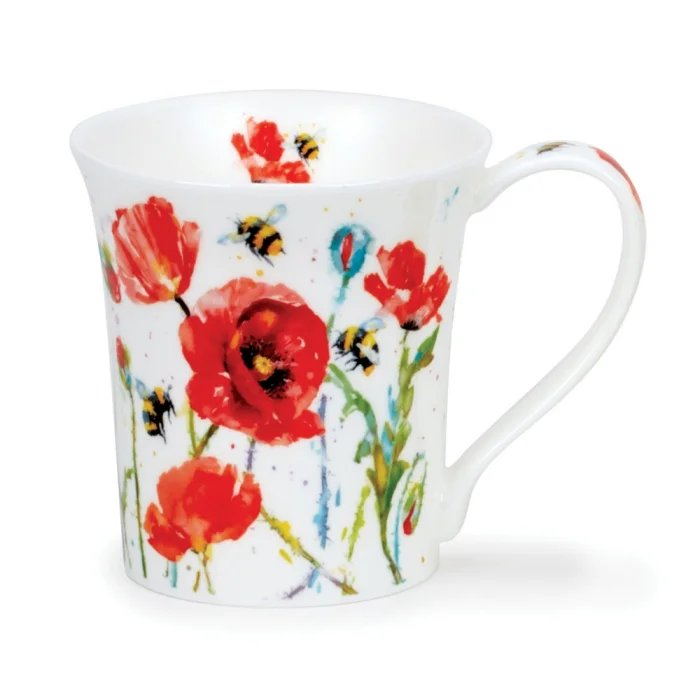 Busy Bees Poppy, porcelánová šálka