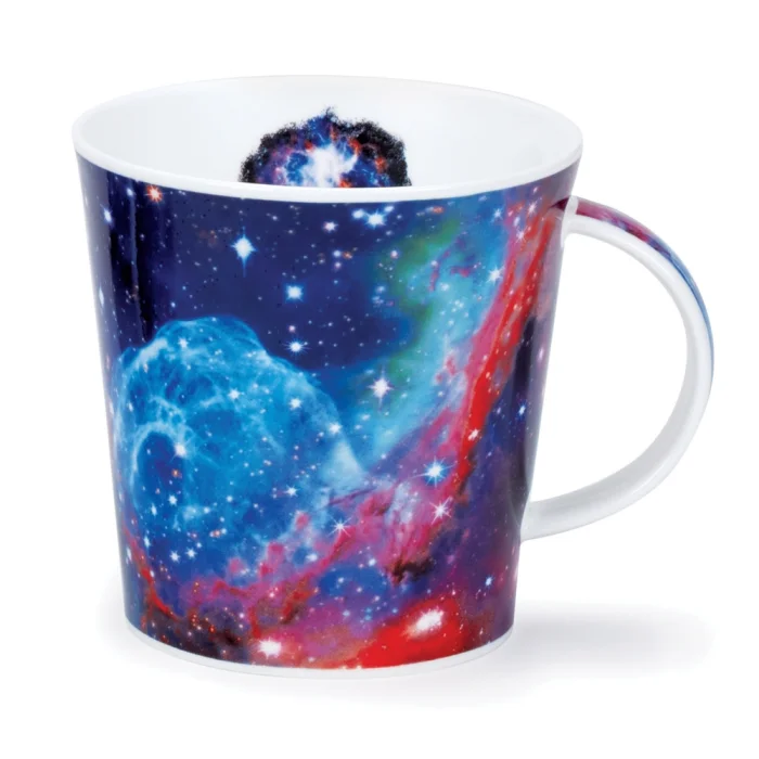 Cosmos Blue, porcelánový hrnček