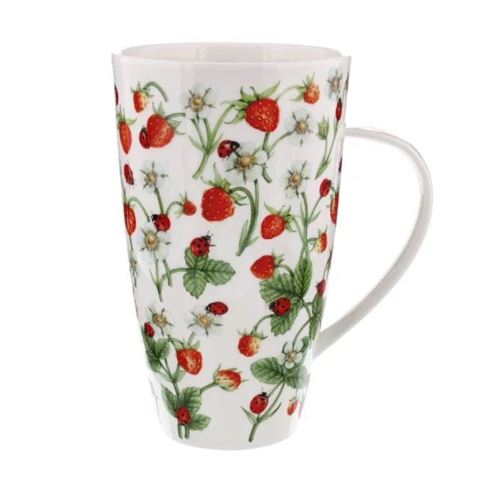 Dovedale Strawberry, porcelánový hrnček