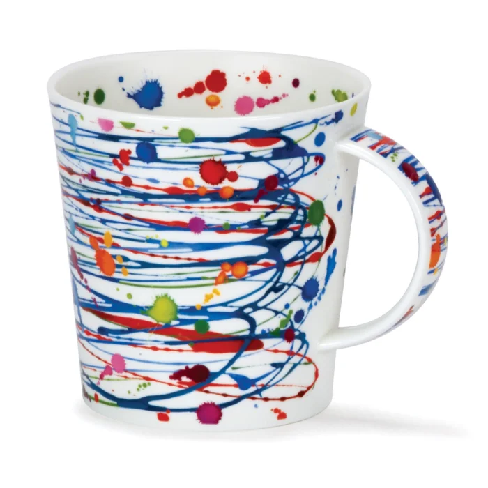 Drizzle Blue, porcelánový hrnček