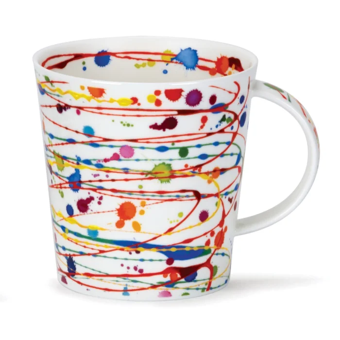 Drizzle Yellow, porcelánový hrnček