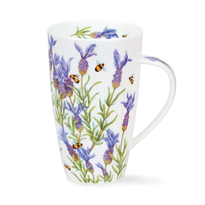 Lavender, porcelánový hrnček