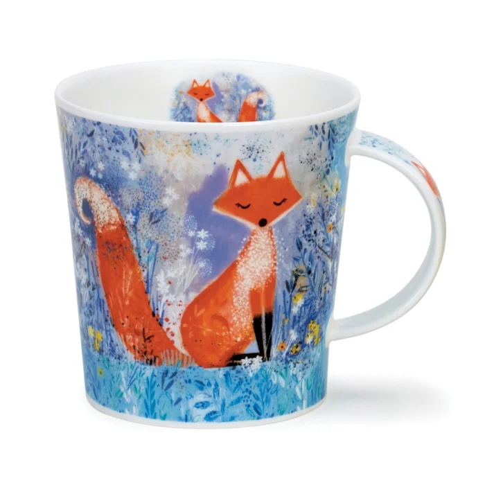 Mystic Wood Fox, porcelánový hrnček