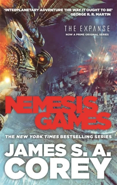 Nemesis Games (5), anglická kniha