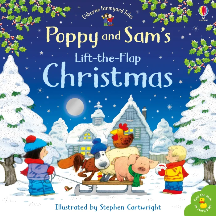 Poppy and Sam's Lift-the-Flap Christmas, anglická kniha