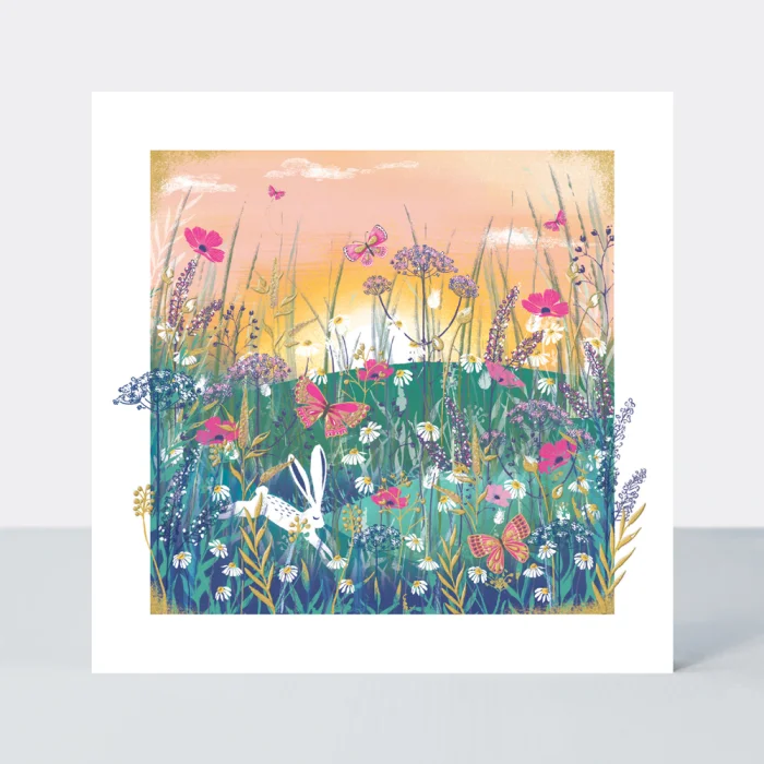Rabbit & Wild Flowers (GAL19), prianie