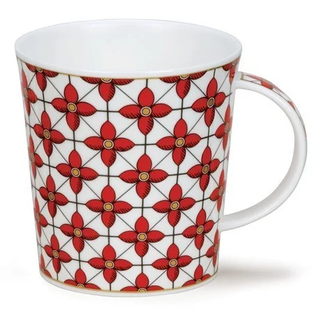 Samarkand Red, porcelánový hrnček