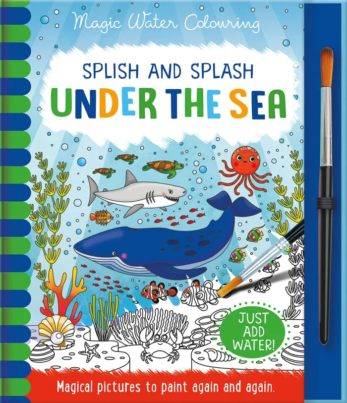 Splish and Splash - Under the Sea, omaľovánka