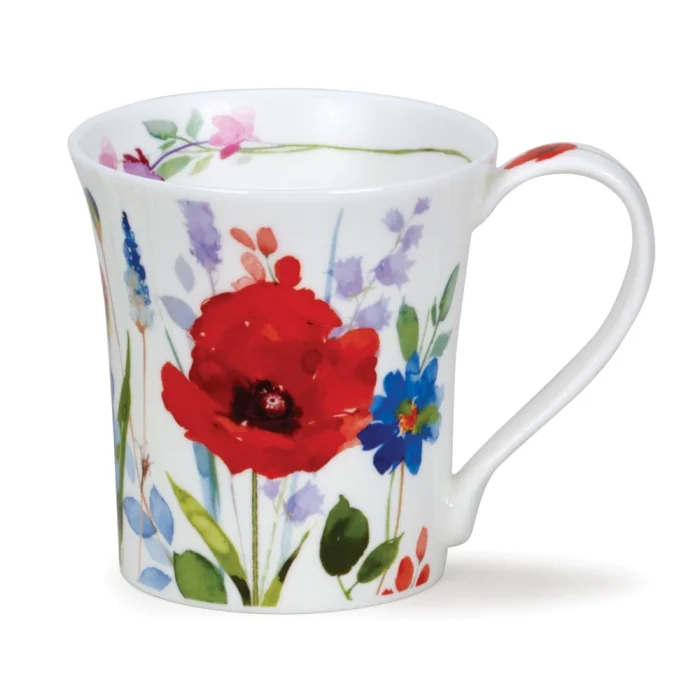 Wild Garden Poppy, porcelánová šálka