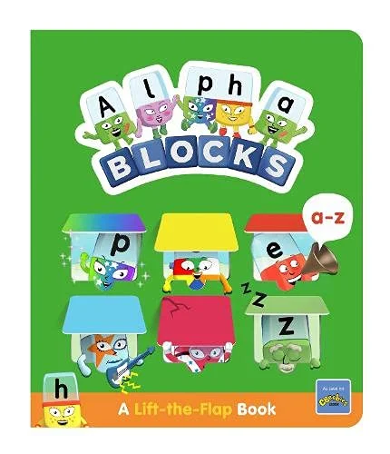 Alphablocks A-Z Phonics Activities, anglická kniha - leporelo