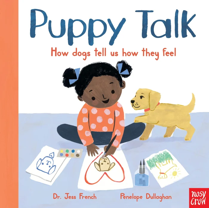 Puppy Talk: How dogs tell us how they feel, anglická kniha - leporelo
