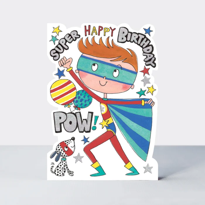 Super Happy Birthday superhero (STAR22), prianie