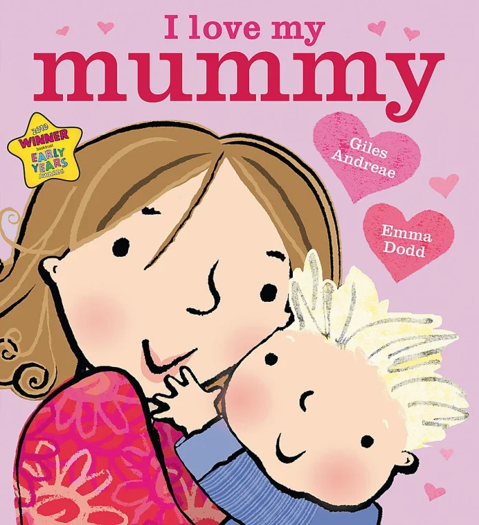 I Love My Mummy, anglická kniha - leporelo