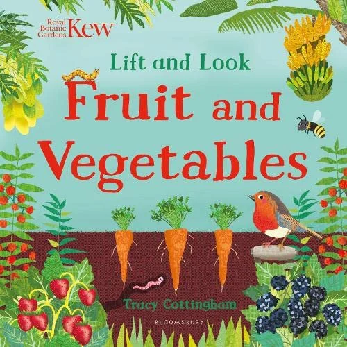 Kew: Lift and Look Fruit and Vegetables, anglická kniha - leporelo