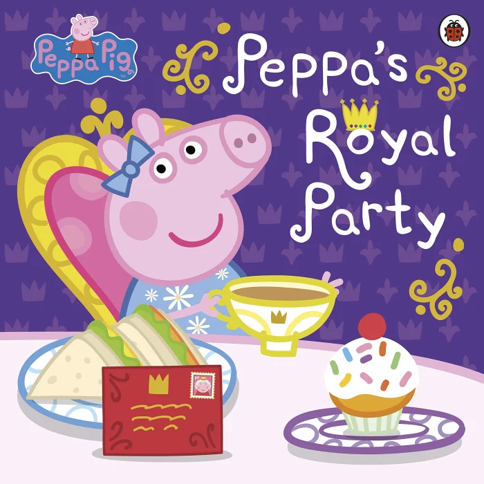 Peppa's Royal Party, anglická kniha