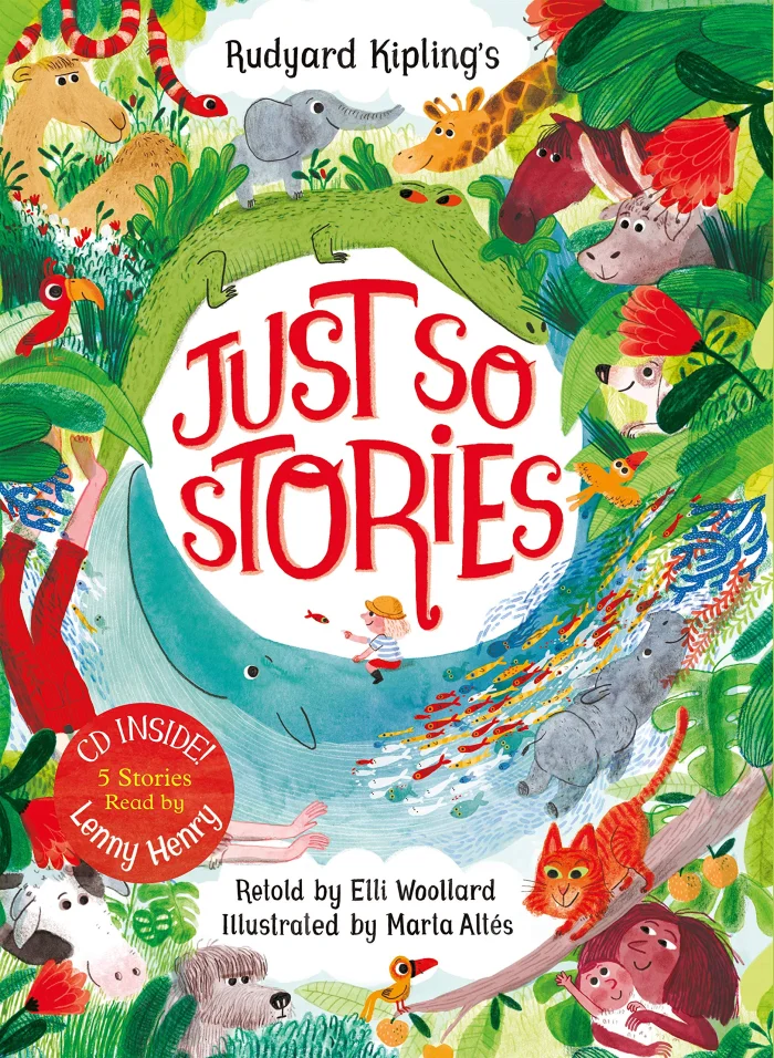 Rudyard Kipling's Just So Stories, anglická kniha s CD