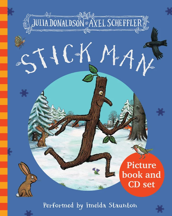 Stick Man, anglická kniha s CD