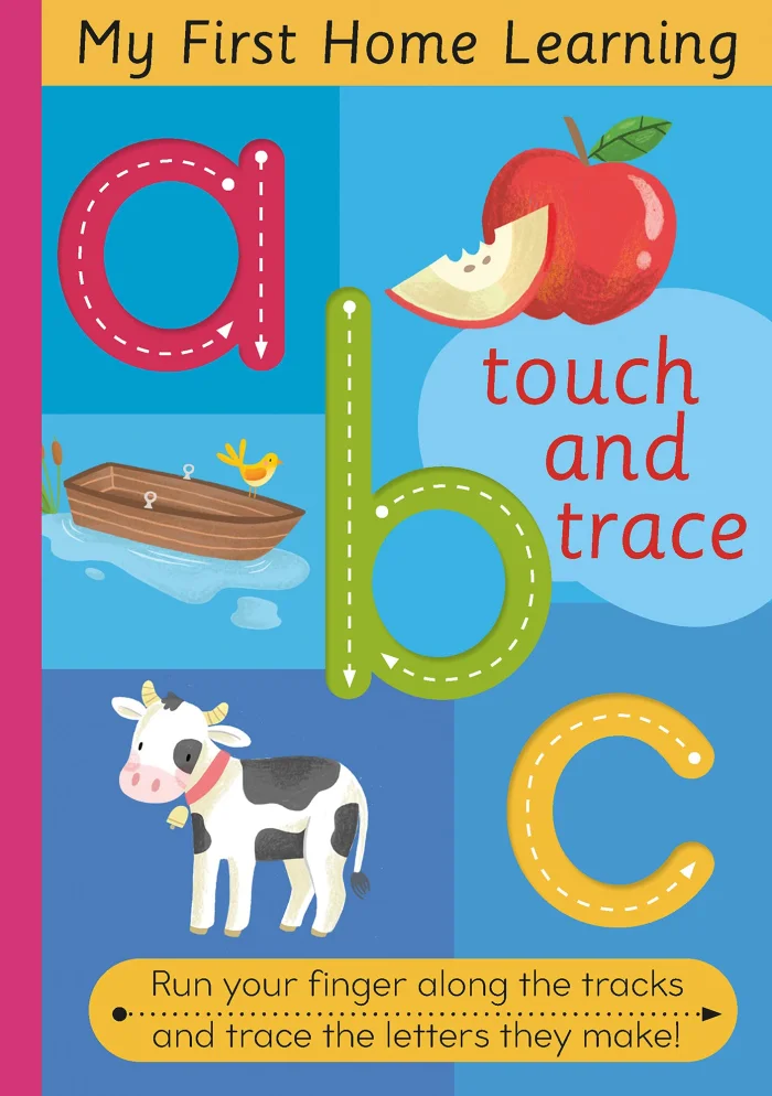 Touch and Trace: ABC, anglická kniha - leporelo