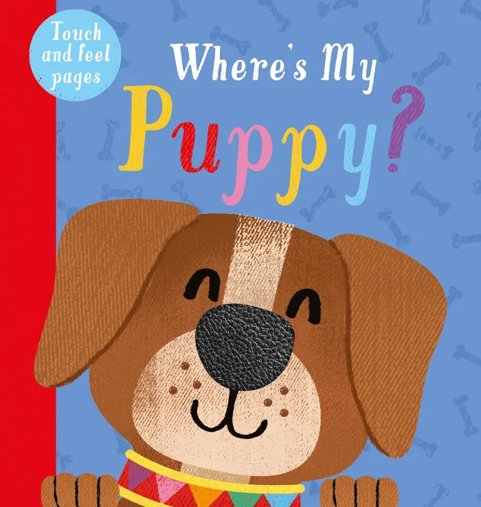 Where's My Puppy?, anglická kniha - leporelo