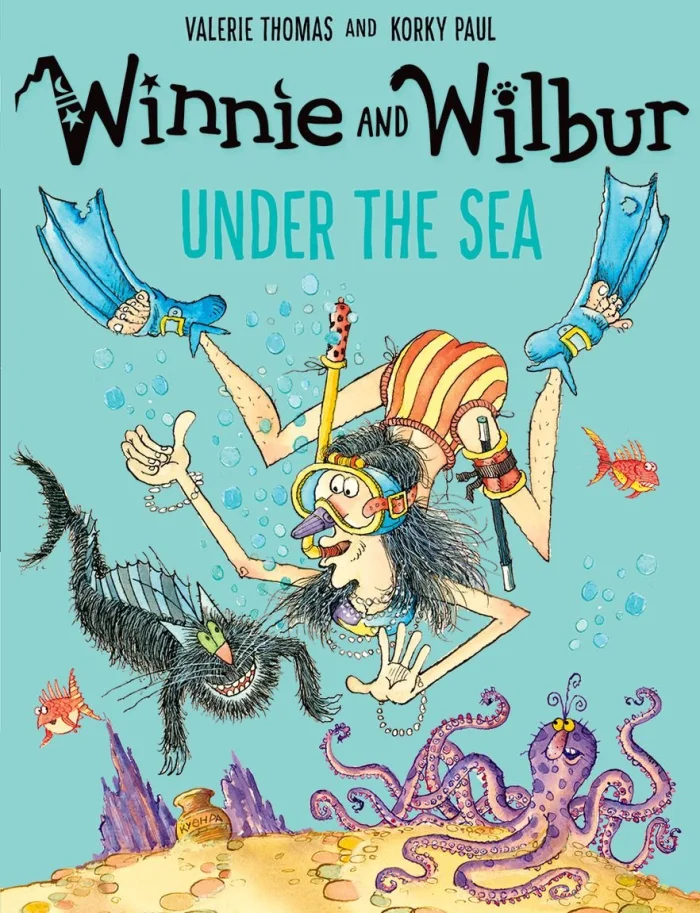 Winnie and Wilbur Under the Sea, anglická kniha