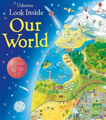 Look Inside Our World, anglická kniha - leporelo