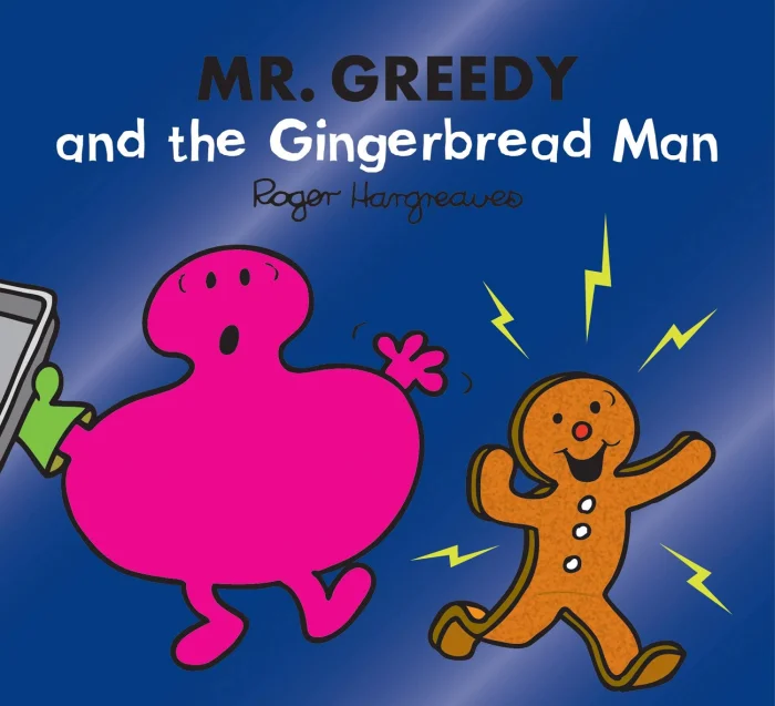 Mr. Greedy and the Gingerbread Man, anglická kniha