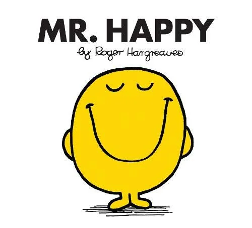 Mr. Happy, anglická kniha