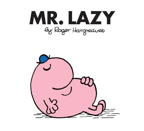 Mr. Lazy, anglická kniha