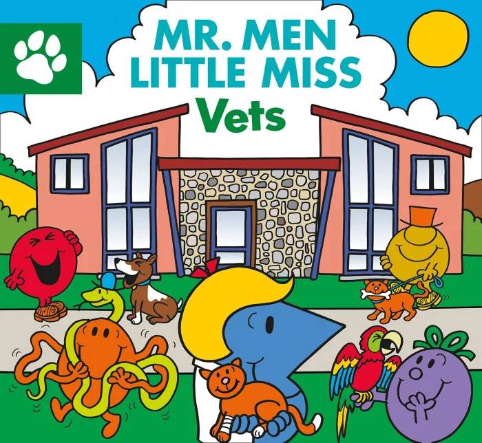 Mr Men Little Miss Vets, anglická kniha