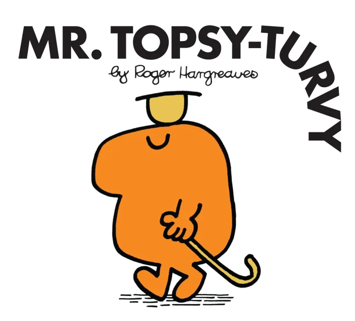 Mr. Topsy-Turvy, anglická kniha