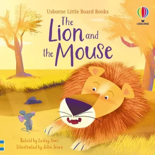 The Lion and the Mouse, anglická kniha - leporelo