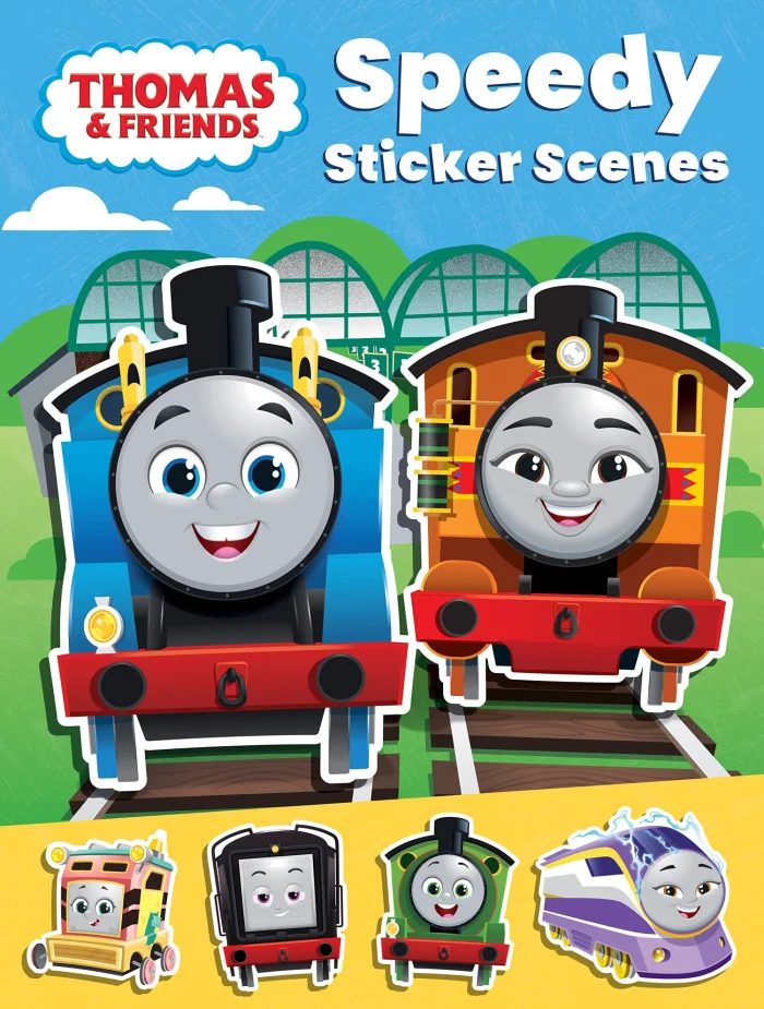 Thomas & Friends Speedy Sticker Scenes, nálepkový zošit