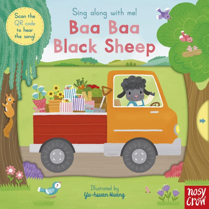 Baa Baa Black Sheep, anglická kniha - leporelo