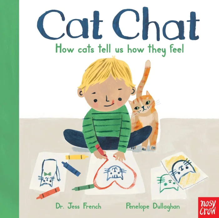 Cat Chat : How cats tell us how they feel, anglická kniha - leporelo