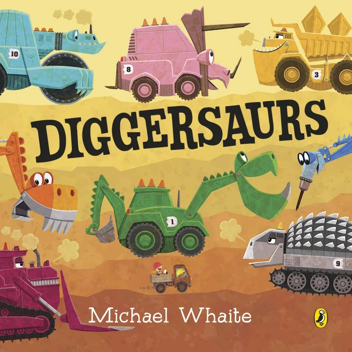 Diggersaurs, anglická kniha