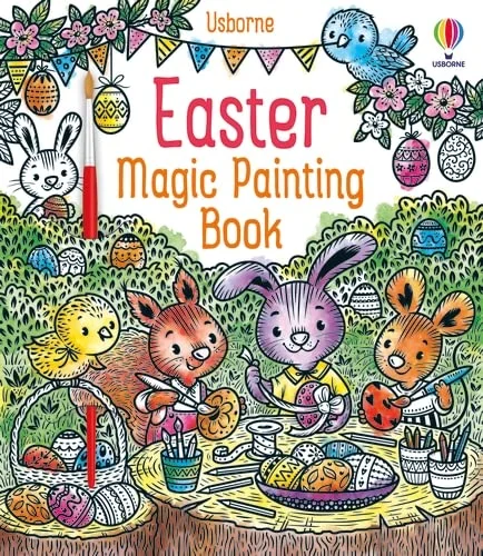 Easter Magic Painting Book, omaľovánka