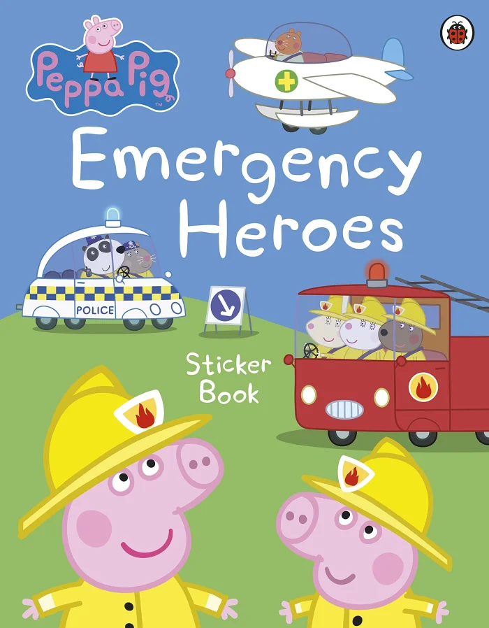 Emergency Heroes Sticker Book, nálepkový zošit