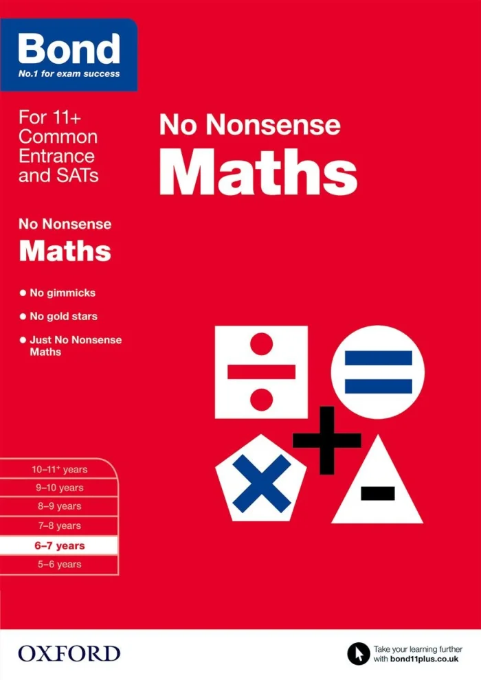 Maths: No Nonsense (6-7 years), pracovný zošit