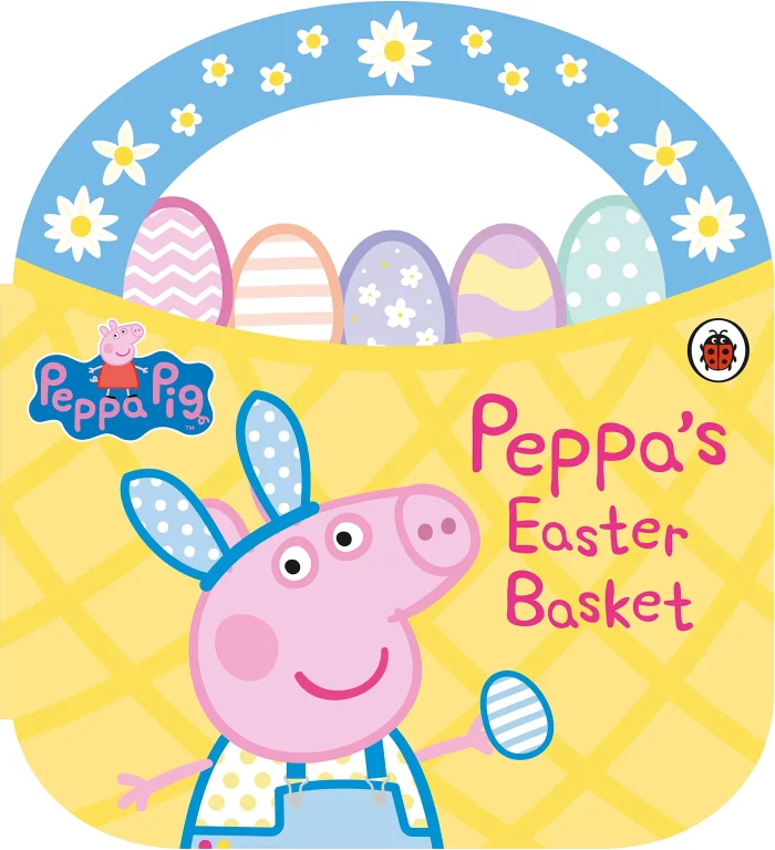 Peppa's Easter Basket, anglická kniha - leporelo