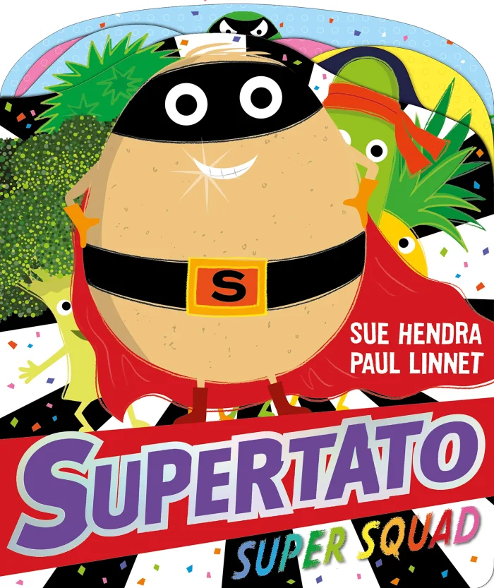 Supertato Super Squad, anglická kniha - leporelo