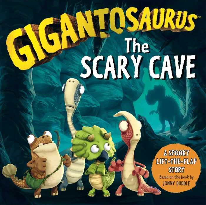 The Scary Cave (lift-the-flap board book), anglická kniha - leporelo