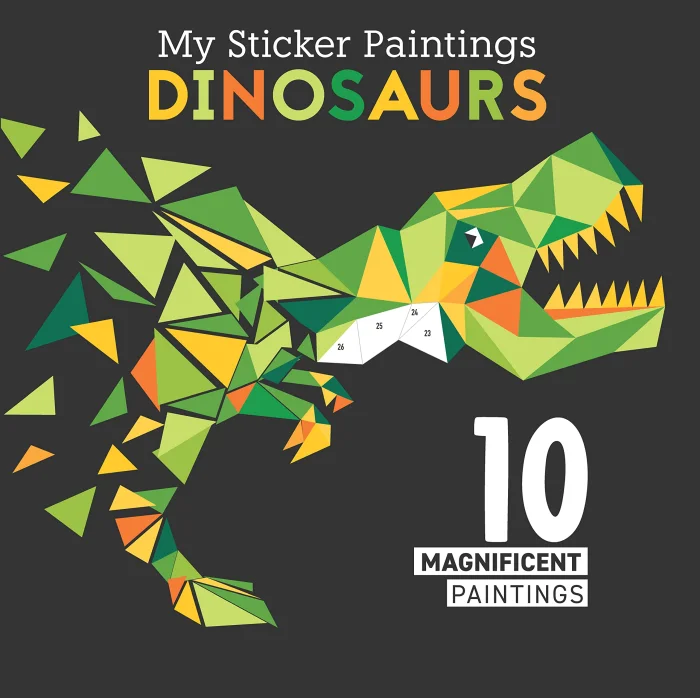 Dinosaurs, nálepkový zošit