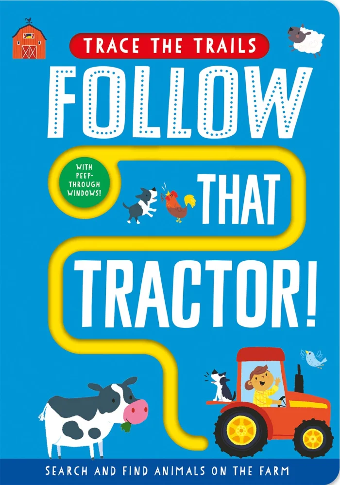 Follow That Tractor!, anglická kniha - leporelo